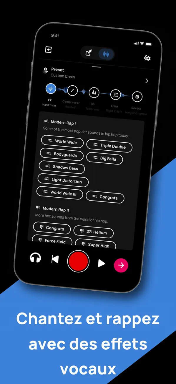 Screenshot #3 pour Voloco : Studio Voix & Chant
