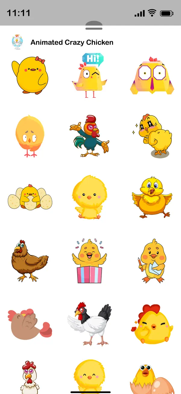 Screenshot #3 pour Animated Crazy Chicken