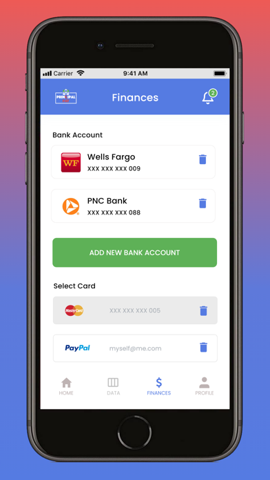 Principal Pay Screenshot