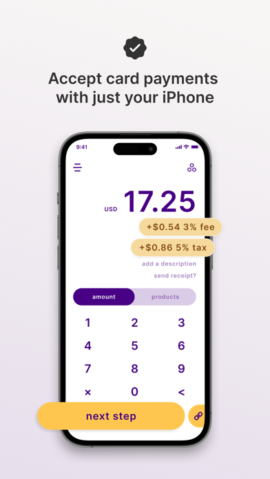 Tap to Pay with Stripe - Paid Screenshot