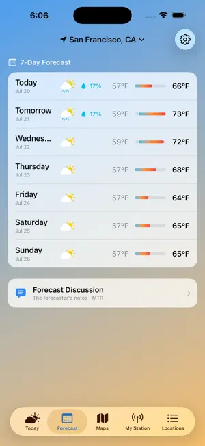 Cloudbreak Weather screenshot 2
