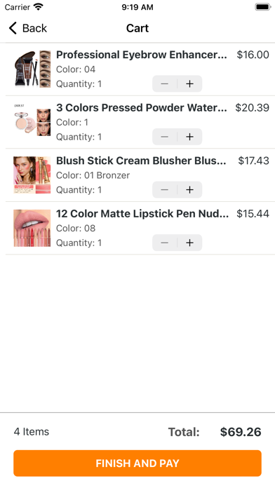 Cheap Cosmetics Shop Online Screenshot