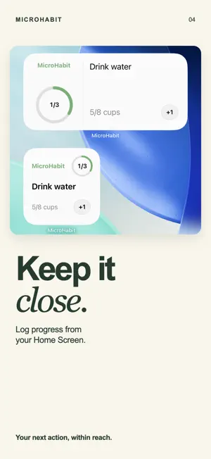 MicroHabit: Habit Tracker screenshot 4