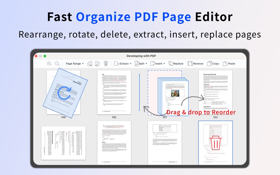 #1. Organize PDF Page Editor-Merge (macOS) 由: 璇 杨
