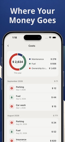 Odo: Car Maintenance Reminder Screenshot 4 of 8