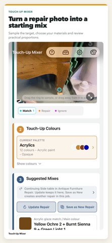 Touch-Up Mixer screenshot