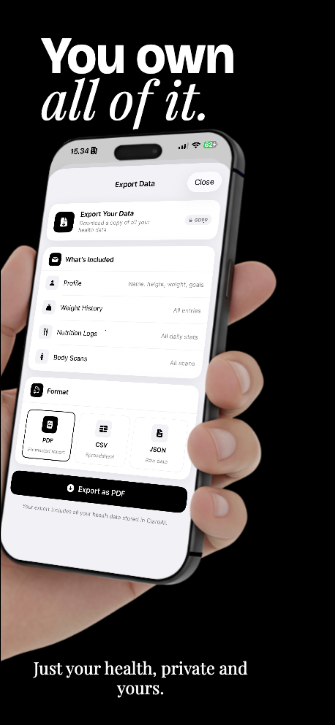 ClaroAI: Food & Body Scanner