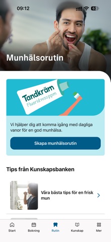 Folktandvården Online VGR iPhone screenshot 1