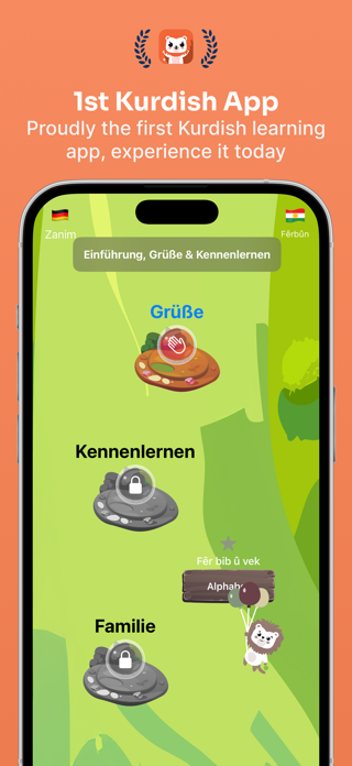 ZimanGo - Learn Kurdish Screenshot 1 of 10