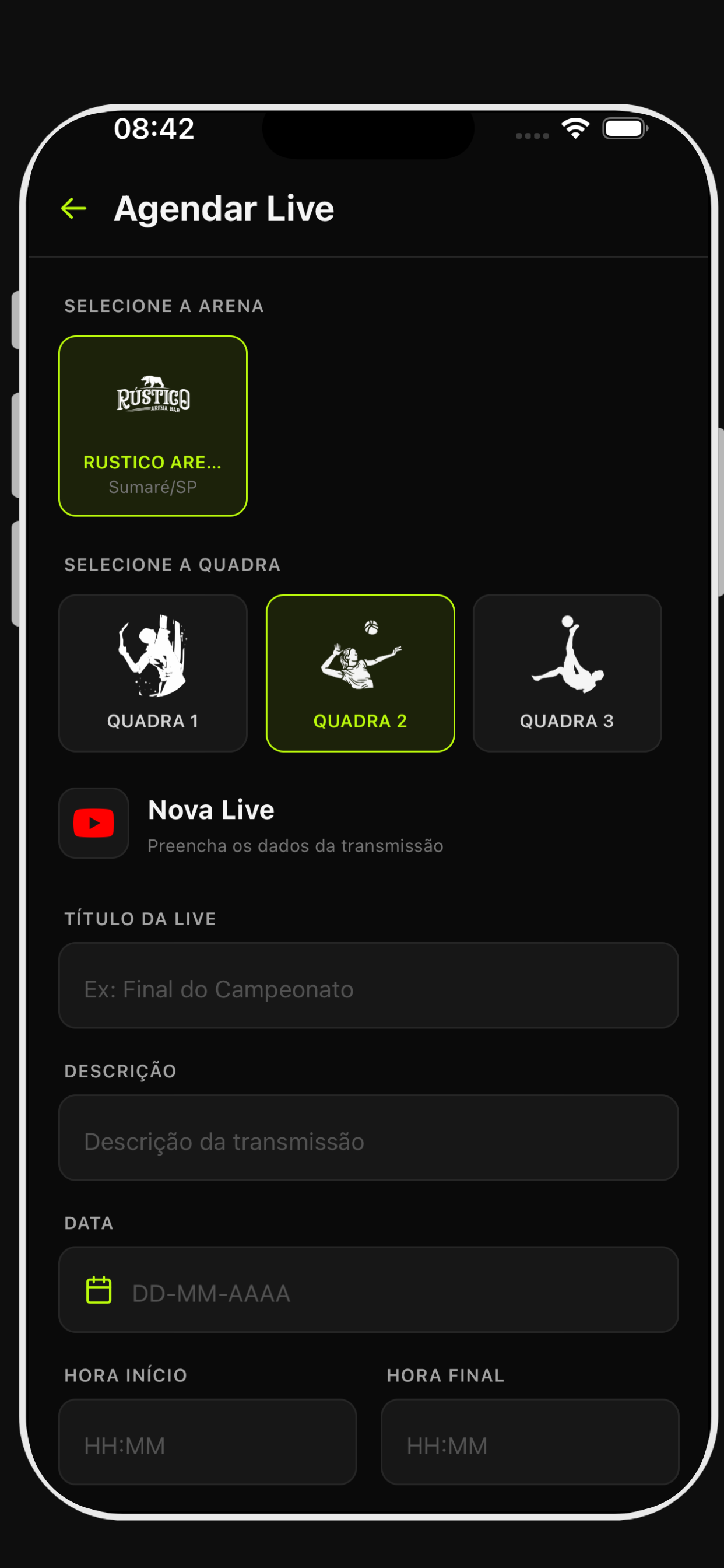 Esporte Replay ADMIN