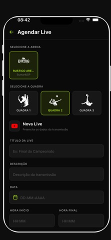 Esporte Replay ADMIN screenshot
