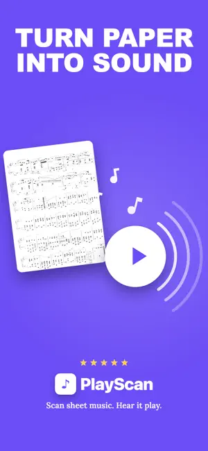 PlayScan: Sheet Music Scanner screenshot 1