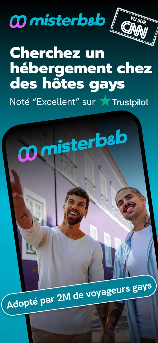Screenshot #1 pour misterb&b – Voyage Gay