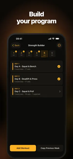 Liftoff: Workout Tracker screenshot 2
