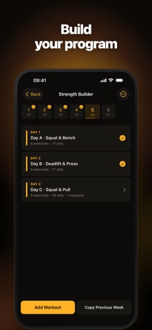 Liftoff: Workout Tracker Screenshot 2 of 8