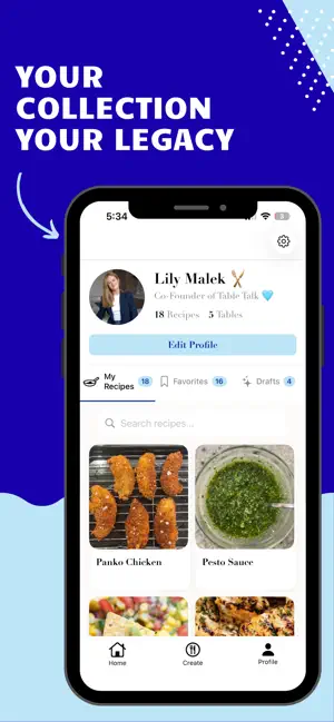 Table Talk - Recipe Sharing screenshot 4