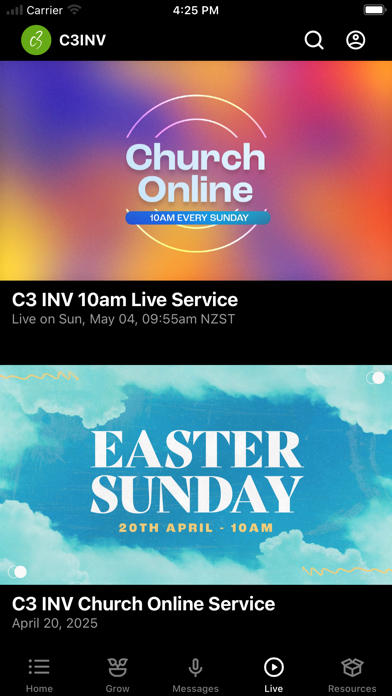 App screenshot