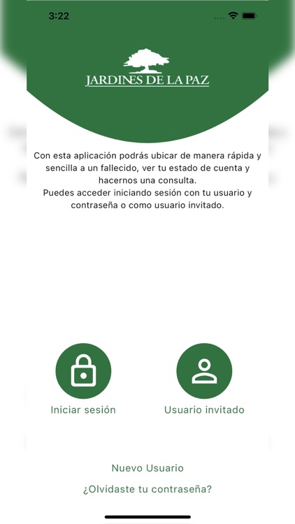 Jardines de la Paz APP