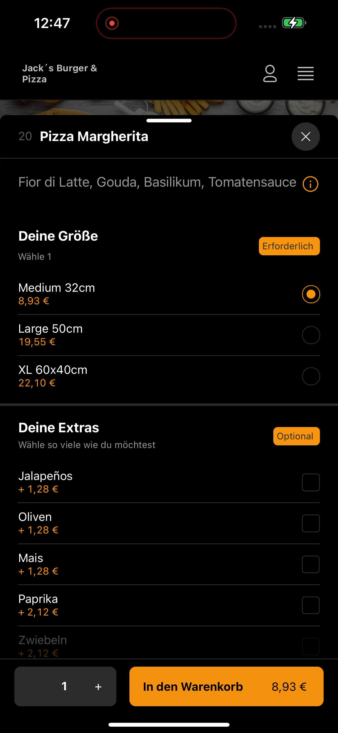 Jack´s Burger & Pizza screenshot 5