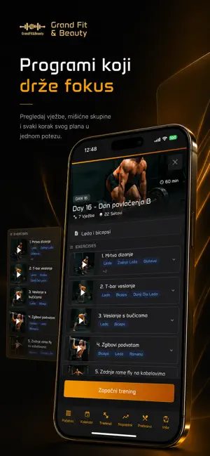 GrandFit screenshot 2