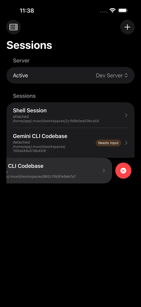 #4. MuxCLI (iOS) Podle: Tim Chen