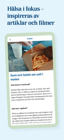 Hälsa och vård iPhone screenshot 7