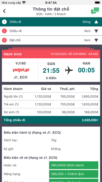 Mua Vé Máy Bay Giá Rẻ Online Screenshot