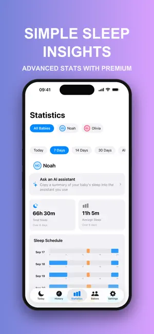 NapKit: Baby Sleep Tracker screenshot 2