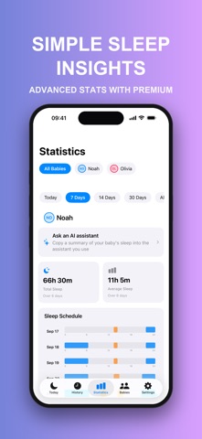 NapKit: Baby Sleep Tracker Screenshot 2 of 10