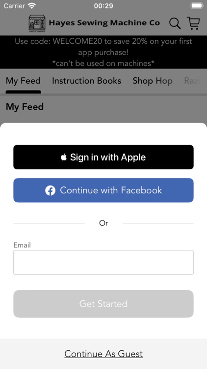 Hayes Sewing Machine Co