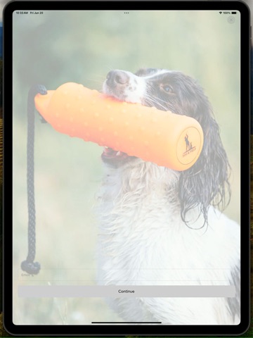 Dog & Field iPad screenshot