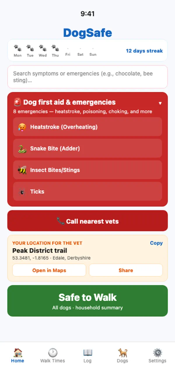 Screenshot #1 pour Dogsafe