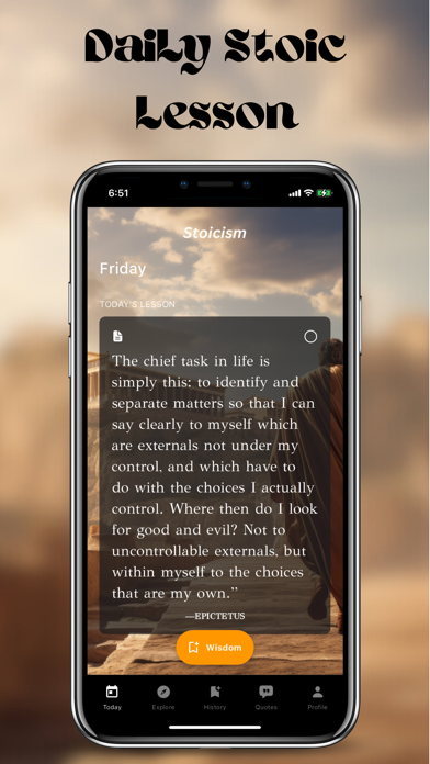 stoicism : daily stoic Screenshot