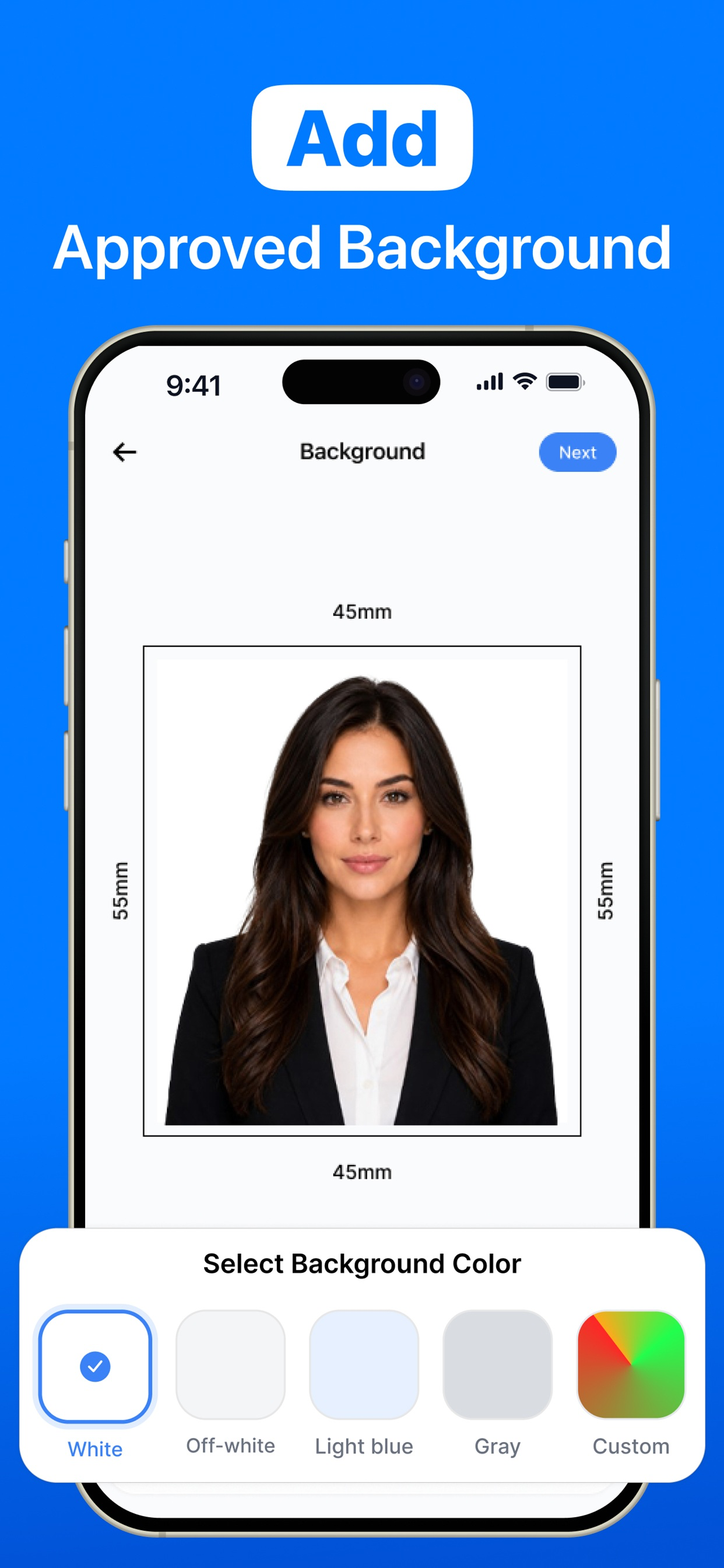 Passport Photo ID Maker screenshot 4