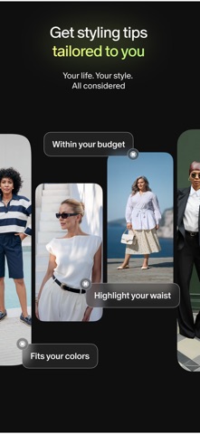 Lumi: styling assistant iPhone screenshot