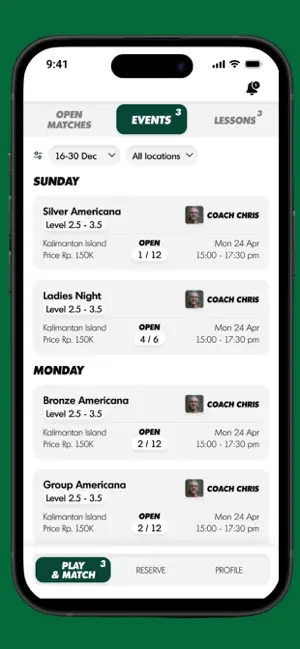 Sweat and Serve iPhone screenshot 3