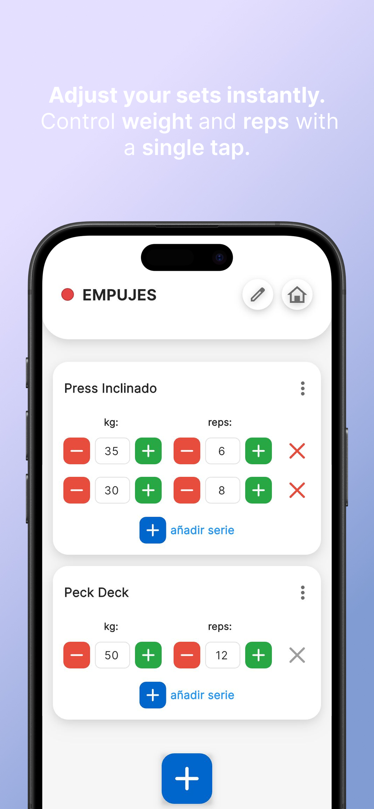 EasyWorkout Log
