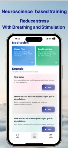 CALM! - Daily Meditation iPhone screenshot