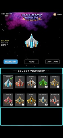 Galaxy War In 2148 iPhone screenshot