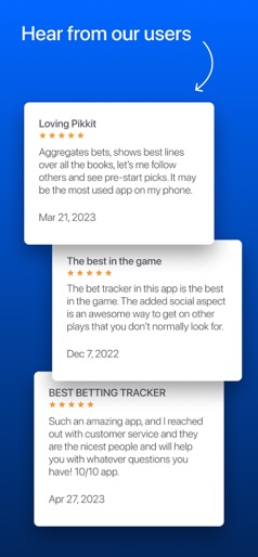 Pikkit: Sports Betting Tracker screenshot 9
