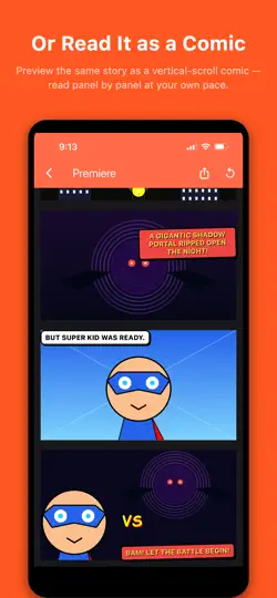 Capture d'écran de Sketudio: Animated Comic Maker sur iPhone 2