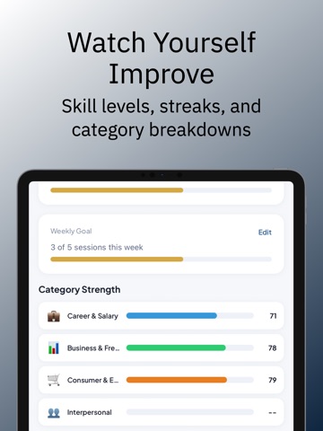 Haggle: AI Negotiation Coach iPad screenshot