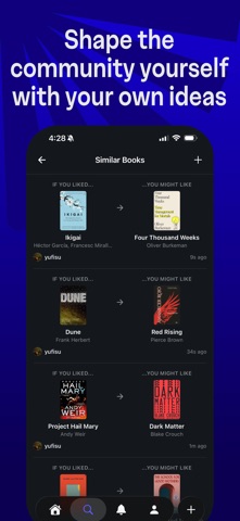 BUK: Social Book Tracker screenshot