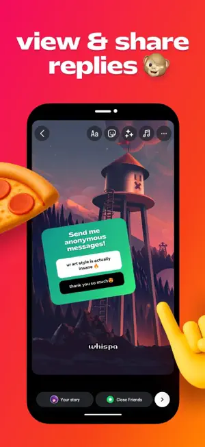 Whispa: anonymous q&a messages screenshot 4