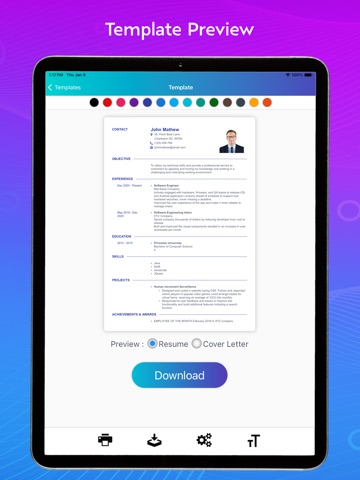 App screenshot