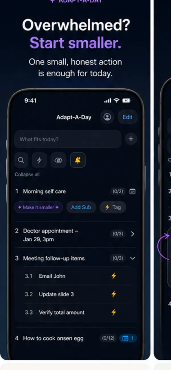 Screenshot #2 pour Adapt-A-Day