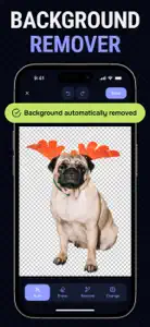 Background Remover: AI Editor screenshot #1 for iPhone