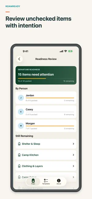 RoamReady screenshot 1