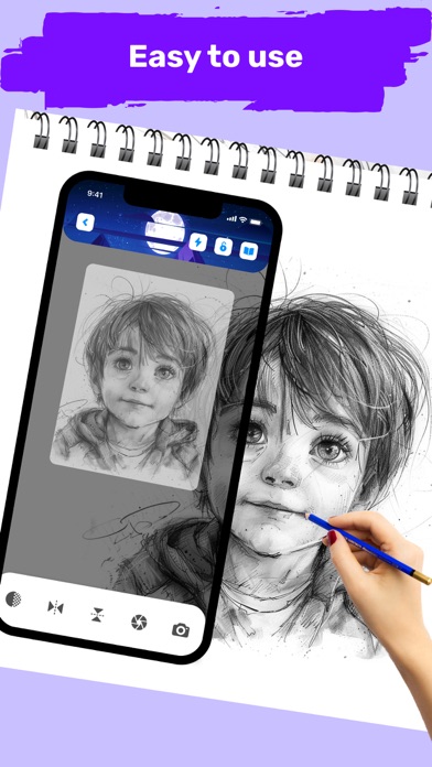 AR Draw to Sketch Photo Screenshot