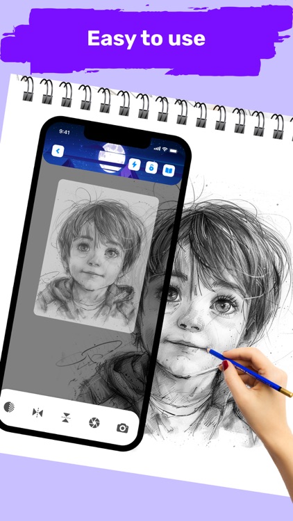 AR Draw to Sketch Photo screenshot-5